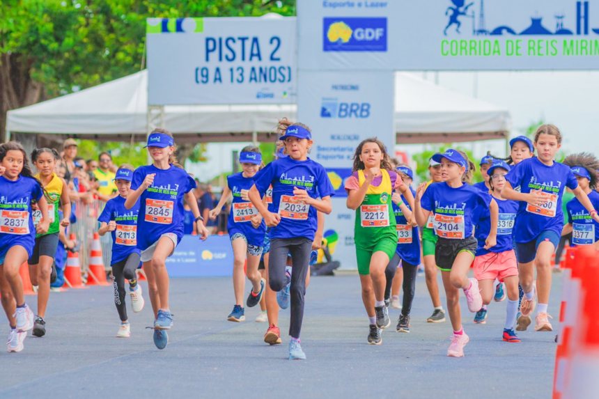 Entrega de kits da Corrida de Reis Mirim começa no Parque da Cidade com diversão e solidariedade
