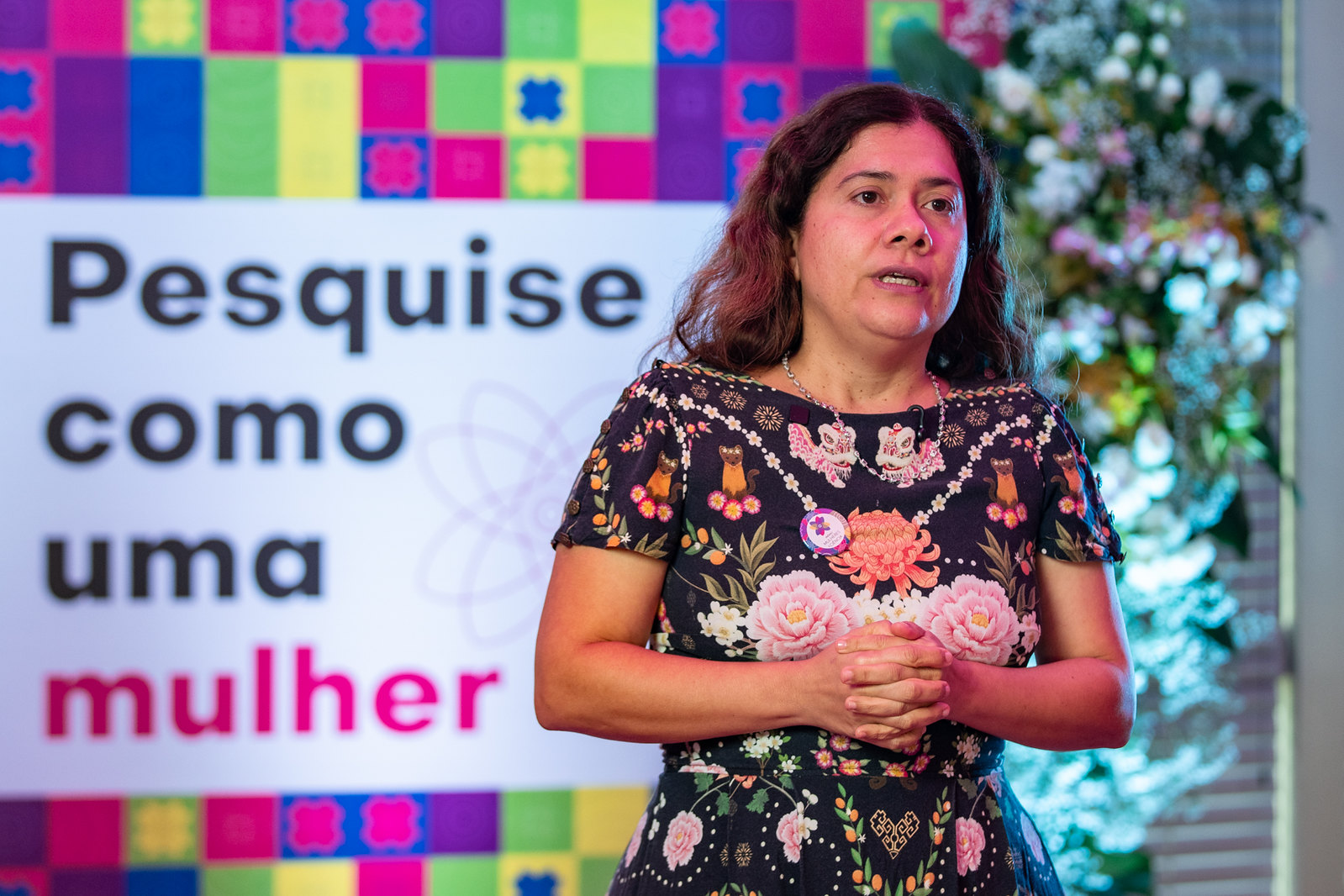 Pesquisadora Liliam Cristina Barros Cohen. Foto: Rodrigo Cabral (Ascom/MCTI)