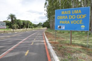Acesso à Escola Classe Jardim dos Ipês, em Arapoanga, é asfaltado com investimento de R$ 1,1 milhão
