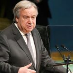 António Guterres pede fim da guerra e abertura do Estreito de Ormuz