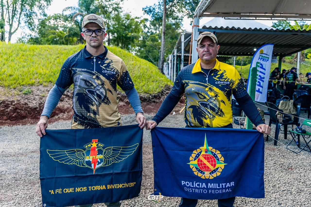 Atletas da PMDF alcançam posições de destaque na abertura da temporada nacional de tiro prático