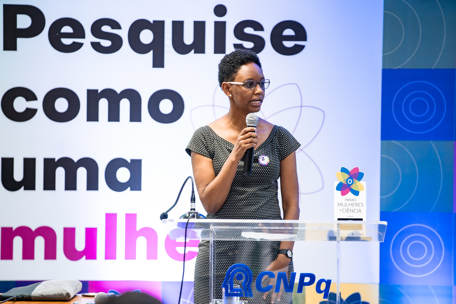 Pesquisadora Rita de Cássia dos Anjos. Foto: Rodrigo Cabral (Ascom/MCTI)