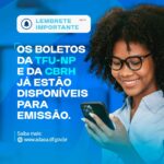 Boletos da Taxa de Fiscalização e da Cobrança pelo Uso de Recursos Hídricos estão disponíveis