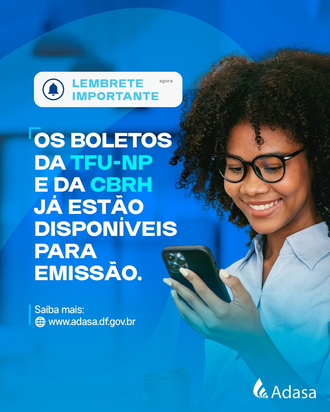 Boletos da Taxa de Fiscalização e da Cobrança pelo Uso de Recursos Hídricos estão disponíveis