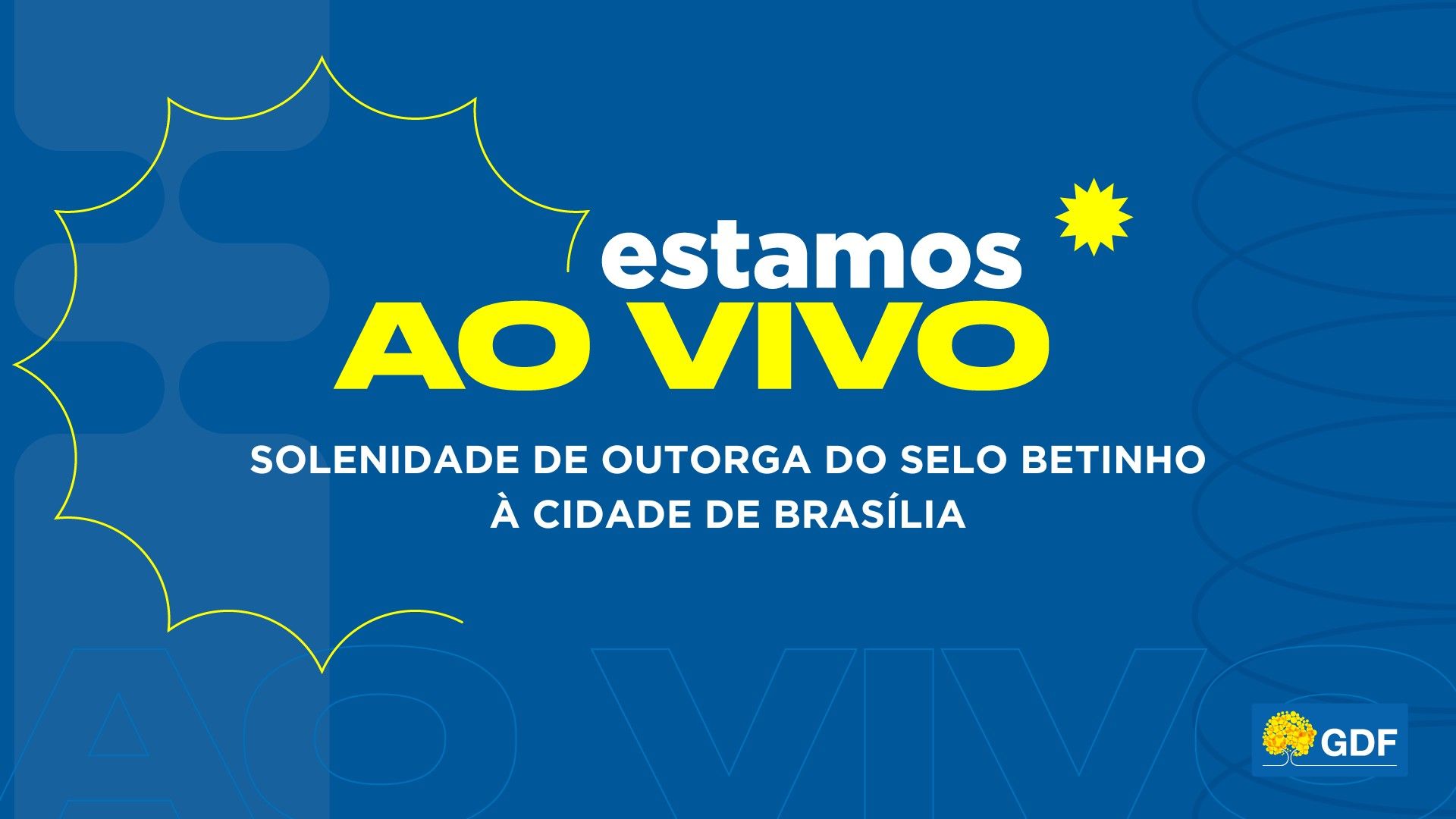 Brasília é homenageada com outorga do Selo Betinho