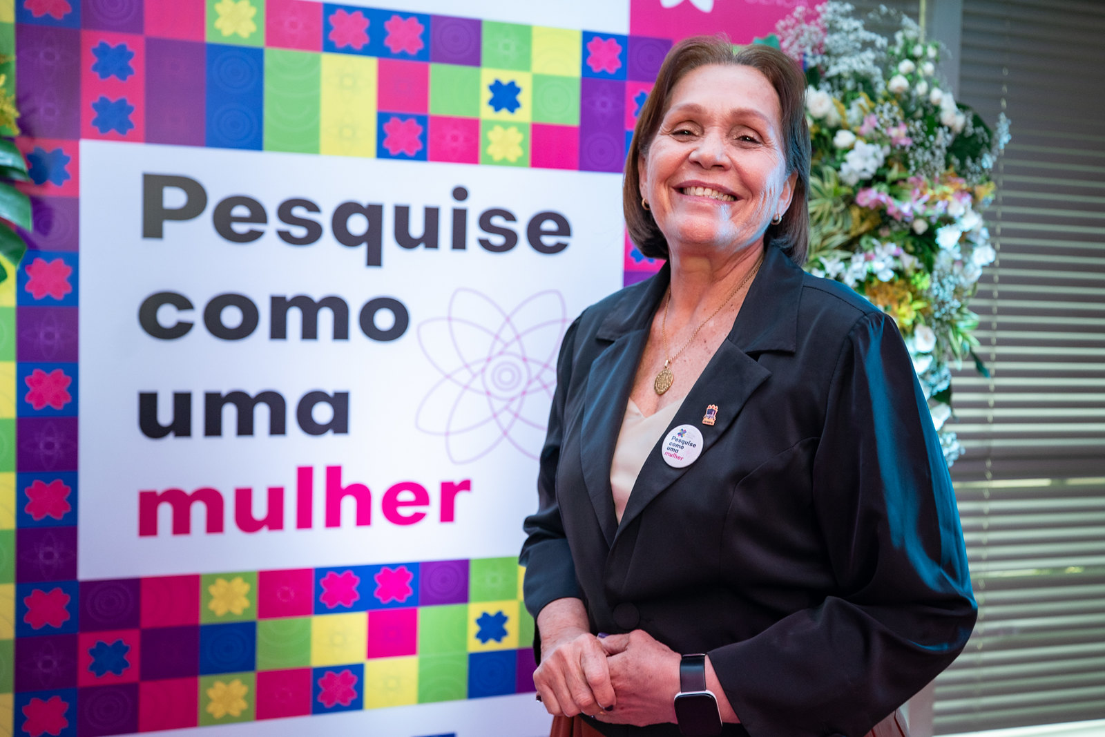 Reitora da Universidade Federal Rural de Pernambuco (UFRPE), Maria José de Sena. Foto: Rodrigo Cabral (Ascom/MCTI)