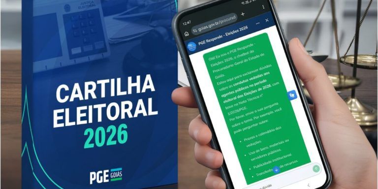 Cartilha Eleitoral e chatbot da PGE orientam agentes públicos e população nas eleições de 2026