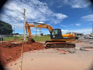 Ceilândia mobiliza força-tarefa após chuvas e inicia limpeza de vias no Condomínio Privê e no Setor O