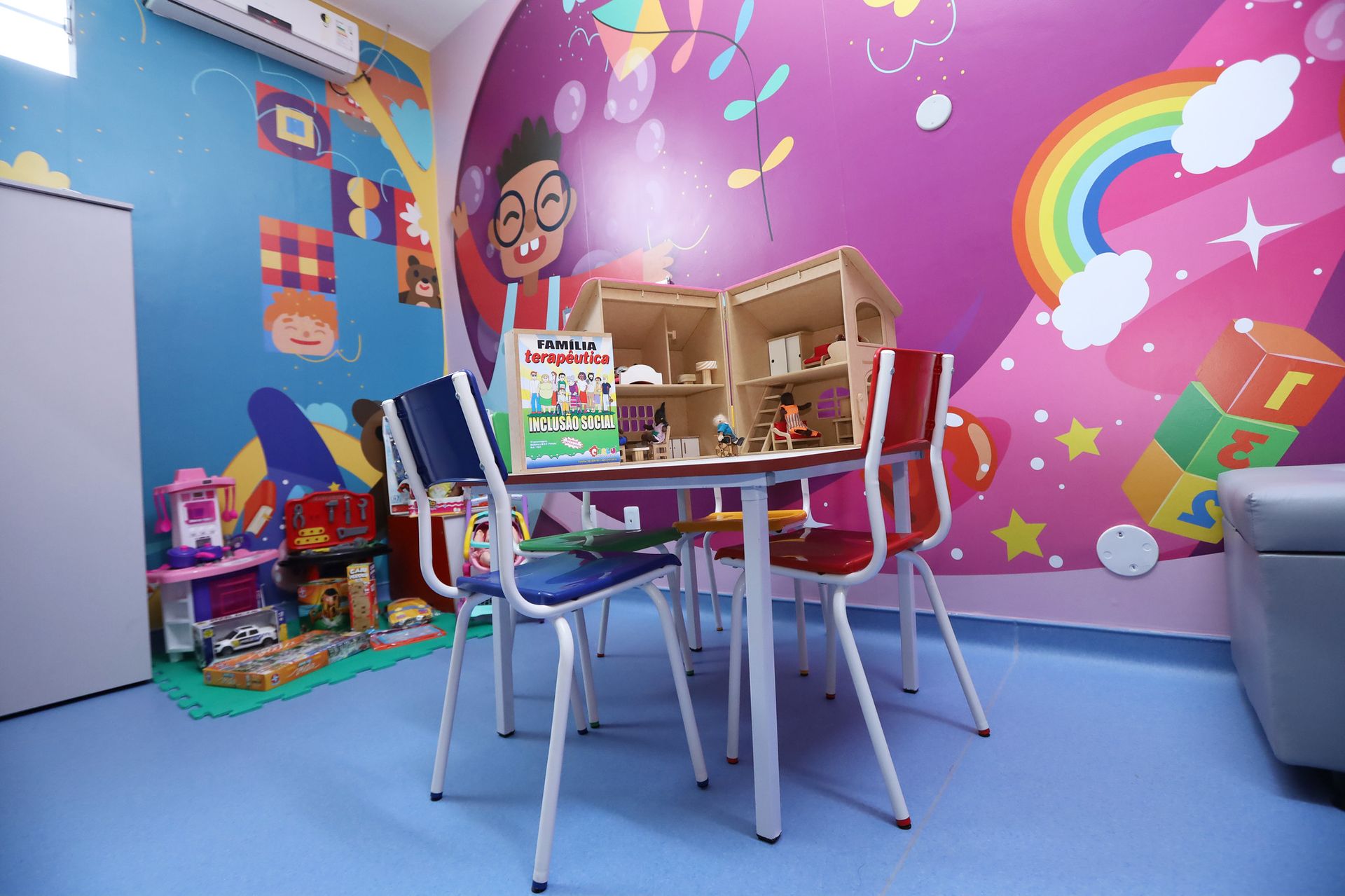 Centro de Atenção às Pessoas em Situação de Violência no Hmib reinaugura ludoteca