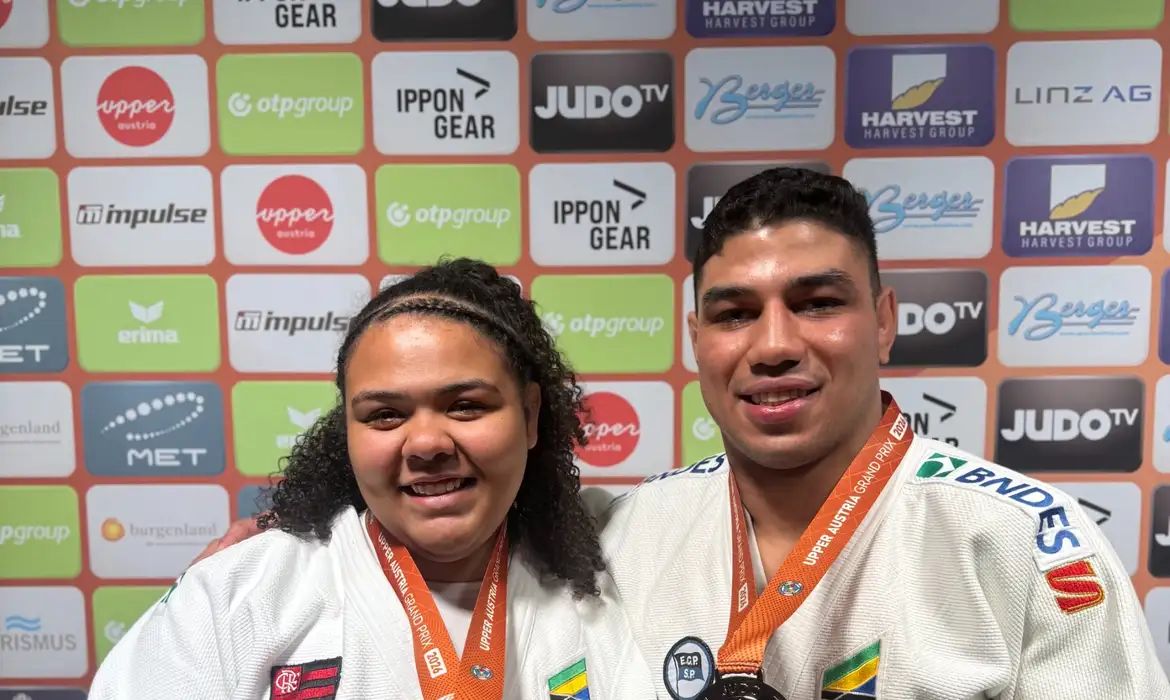 Com mais 2 pódios, Brasil encerra Grand Prix de judô com 6 medalhas