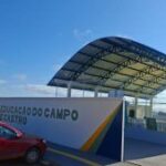 Comunidade escolar celebra entrega de quadra poliesportiva em Trajanópolis