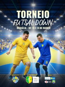 Cruzeiro recebe primeiro torneio de futsal down do DF