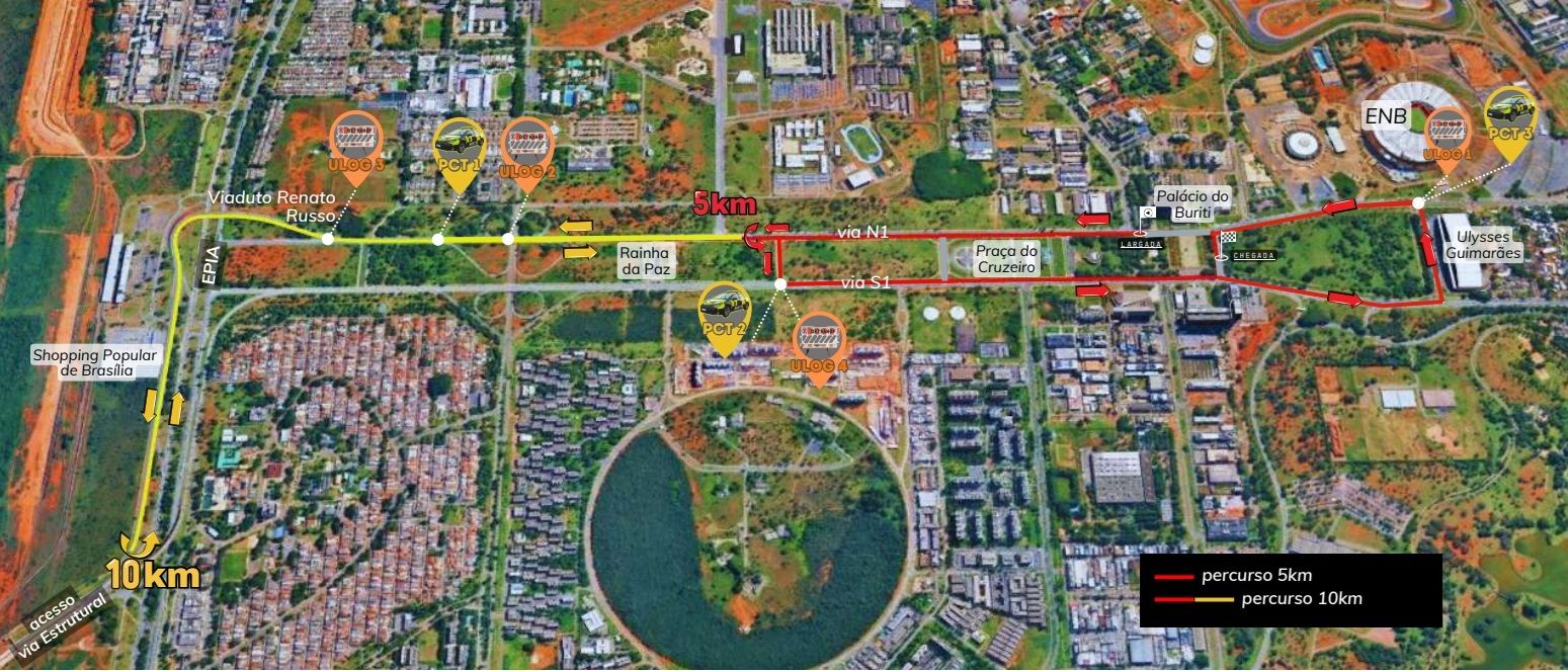 Eventos esportivos alteram o trânsito neste domingo (22)