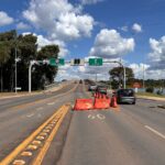 Faixa da Ponte Honestino Guimarães, no Lago Sul, será interditada para obra nesta sexta (6)