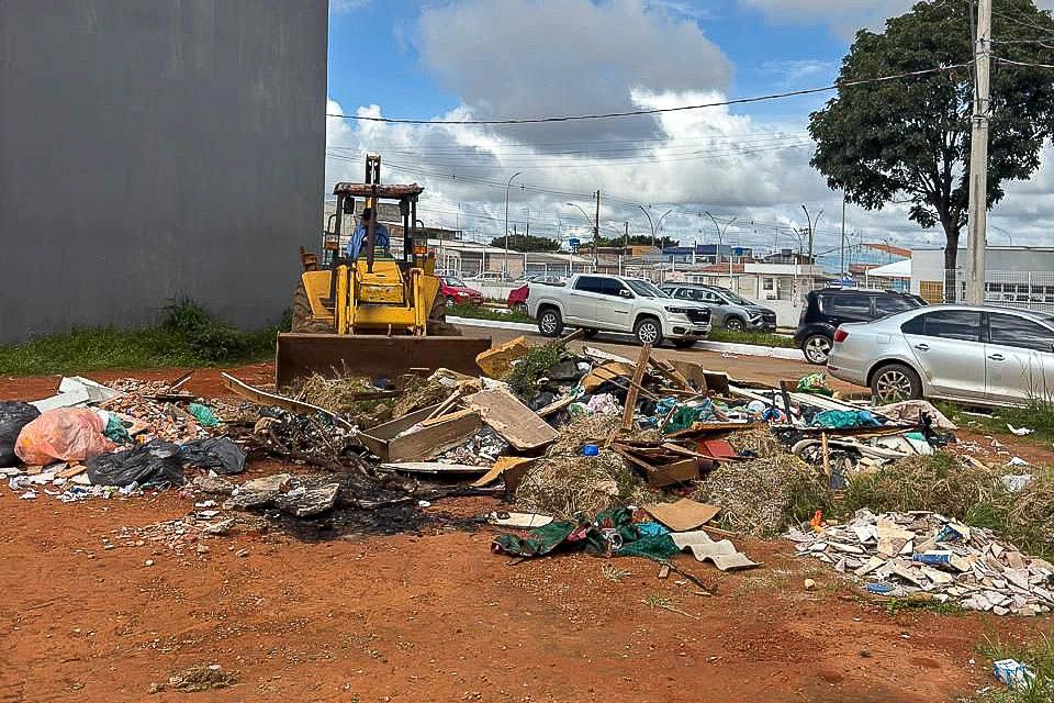 GDF remove 98 mil toneladas de entulho nos dois primeiros meses de 2026