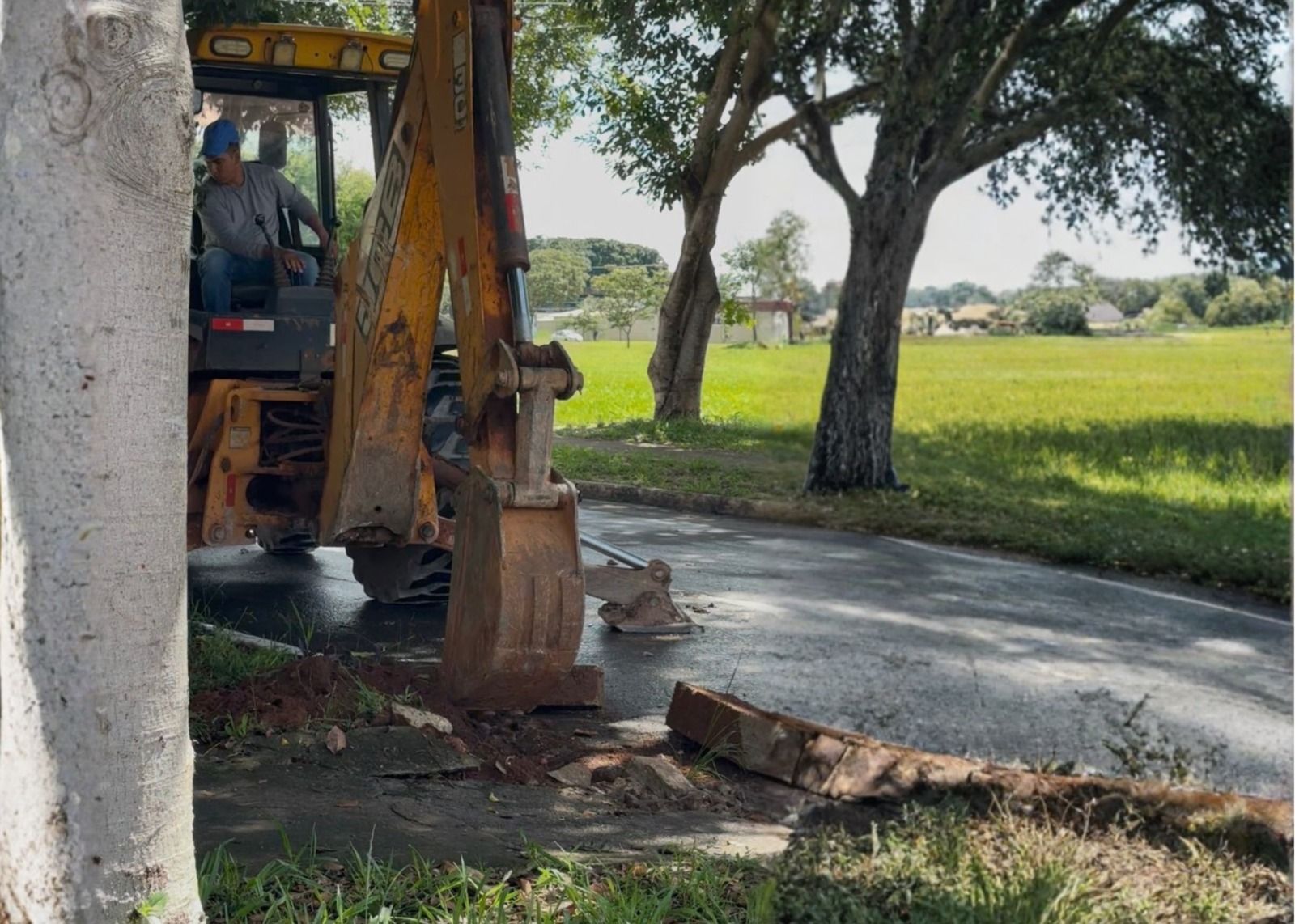 Guará inicia obra de urbanização na QE 34 com foco em acessibilidade e mobilidade