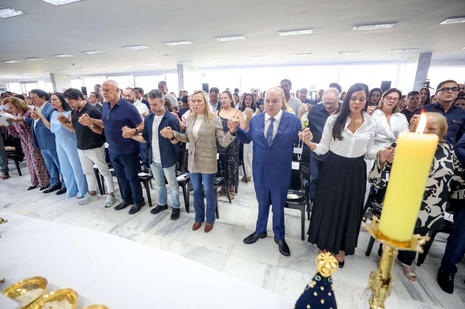 Missa e apresentação do retrato oficial marcam encerramento da gestão de Ibaneis Rocha no GDF