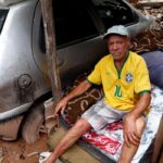 Morador de Juiz de Fora vive entre escombros de casa atingida por lama