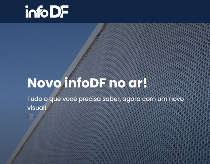Nova versão do InfoDF amplia acesso a dados do Distrito Federal