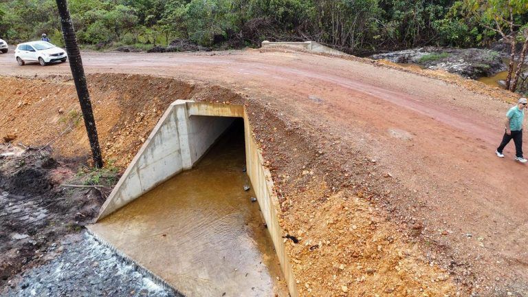 Obras de infraestrutura chegam à comunidade Kalunga, em Cavalcante