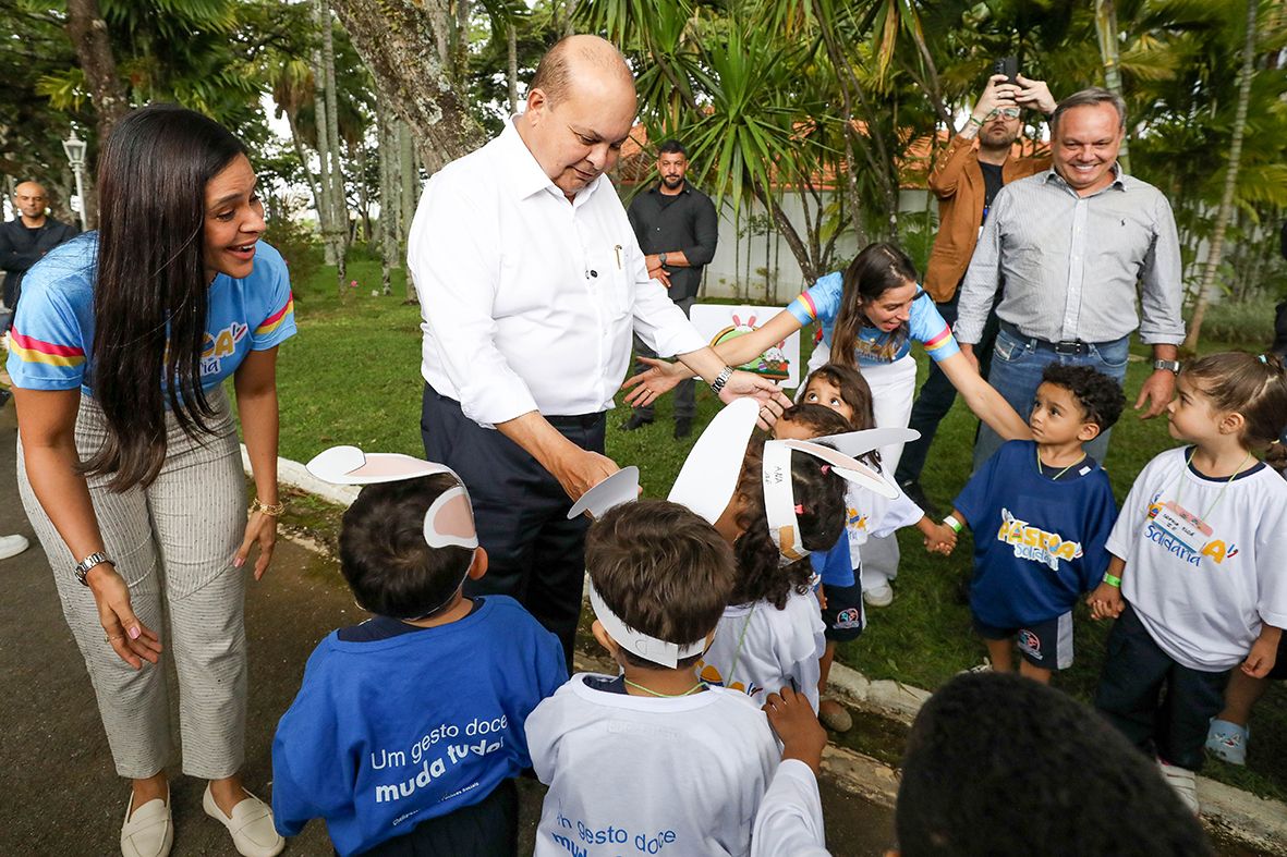 Páscoa Solidária reúne 300 crianças em tarde de atividades e acolhimento no DF