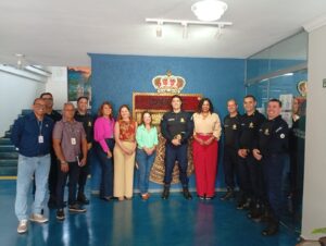 PMDF recebe pró-reitoria da UnDF para fortalecer cooperação acadêmica e científica