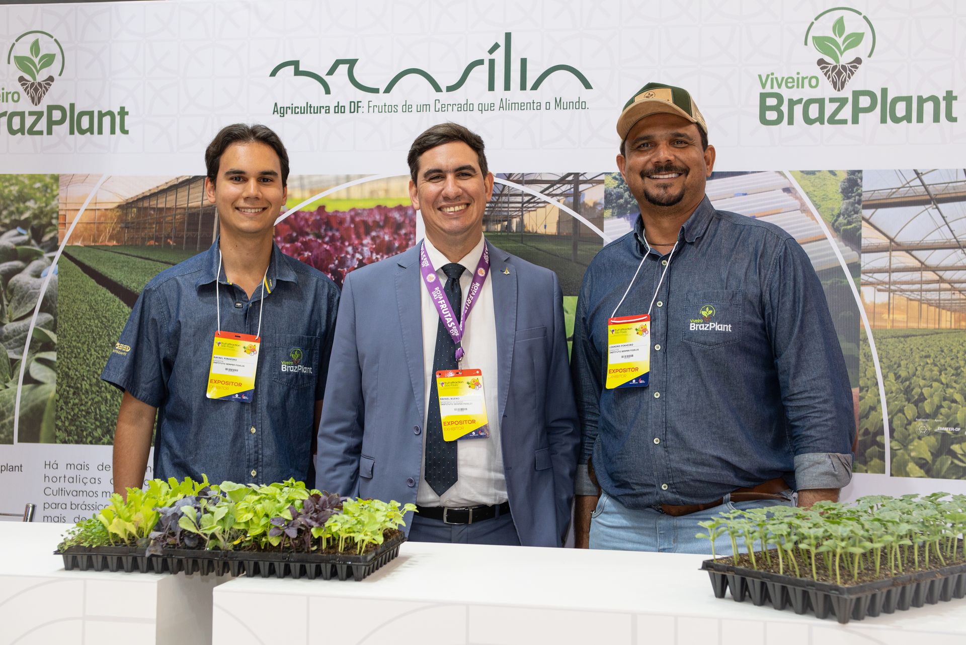 Produção agrícola do DF é destaque em evento nacional