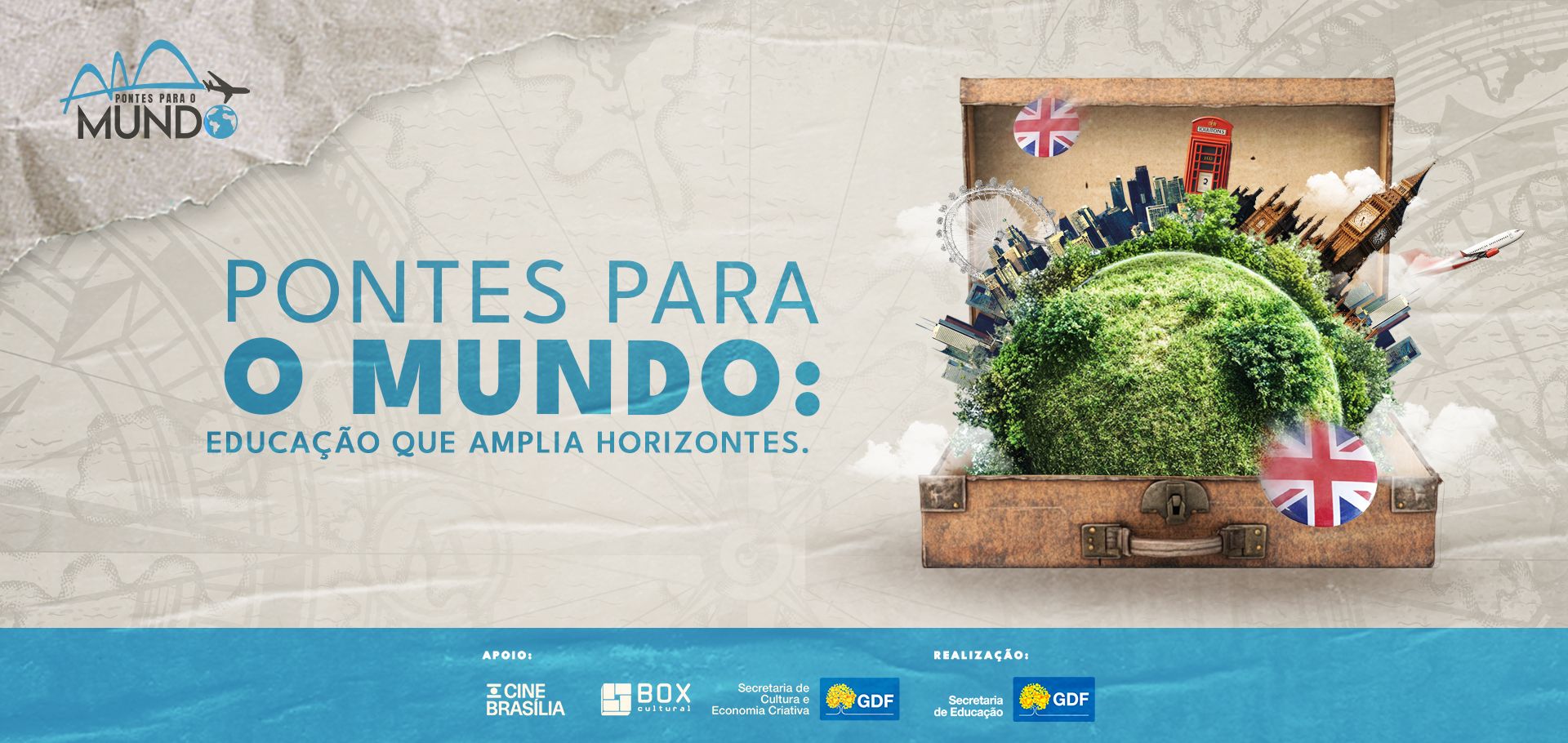 Programa Pontes para o Mundo abre edição 2026 com lançamento no Cine Brasília