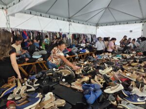 Rede Feminina inicia programação do Dia da Mulher com bazar no Hospital de Base