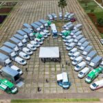 Saúde recebe 56 novos veículos, com investimento de R$ 28 milhões