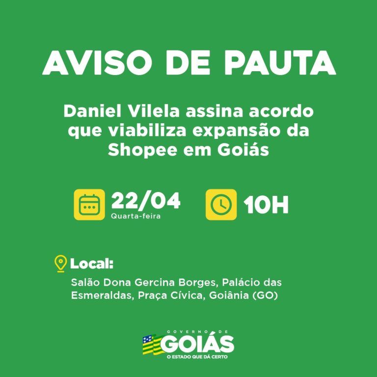 Agenda do governador para quarta-feira