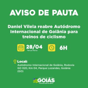 Agenda do governador para terça-feira