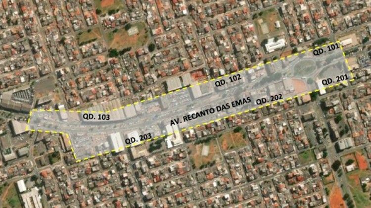 Avenida Recanto das Emas terá obras com foco em acessibilidade, mobilidade e convivência