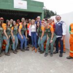 Celina Leão inaugura primeiro papa-entulho do Riacho Fundo e reforça combate ao descarte irregular