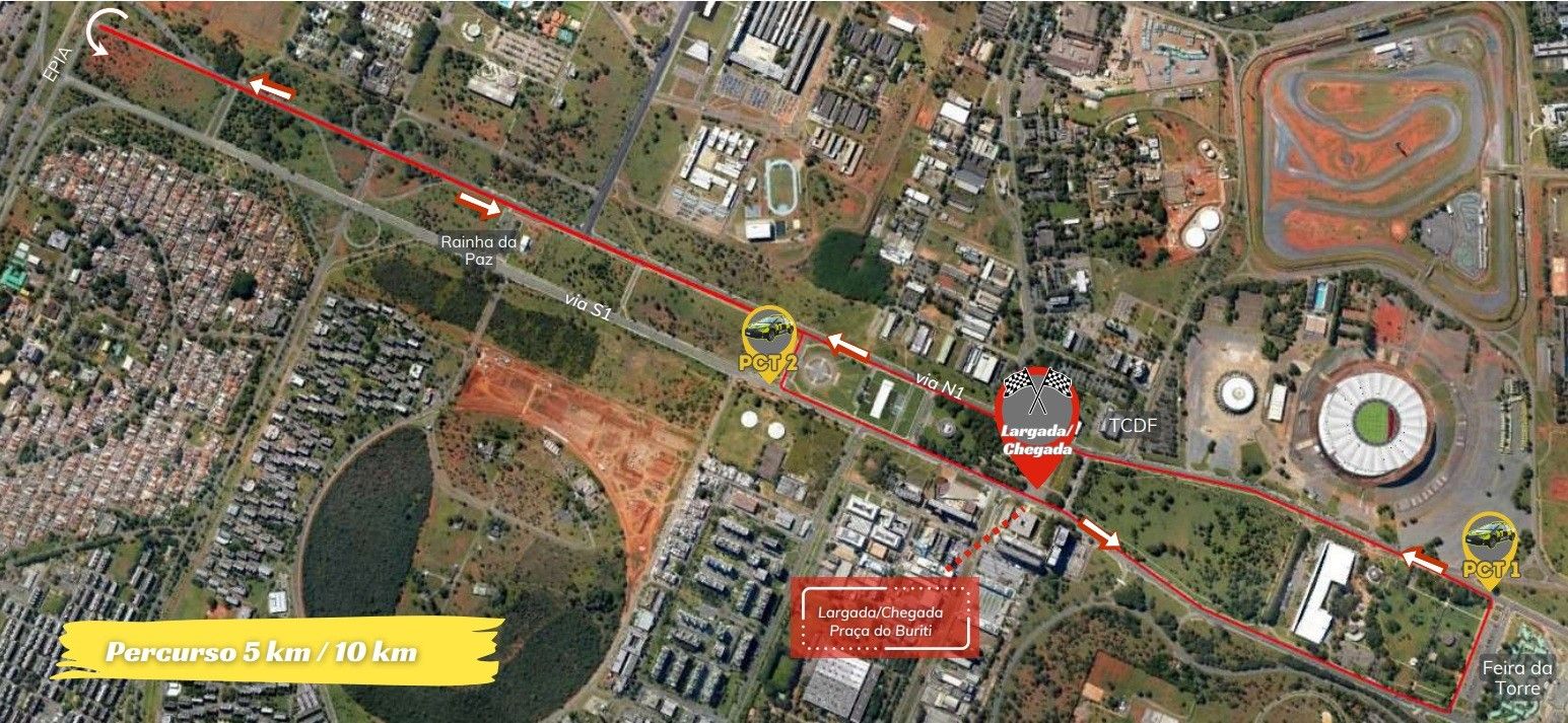 Eventos alteram o trânsito no DF neste domingo (26)