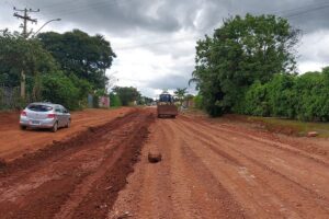 GDF intensifica manutenção de vias não pavimentadas no Riacho Fundo II