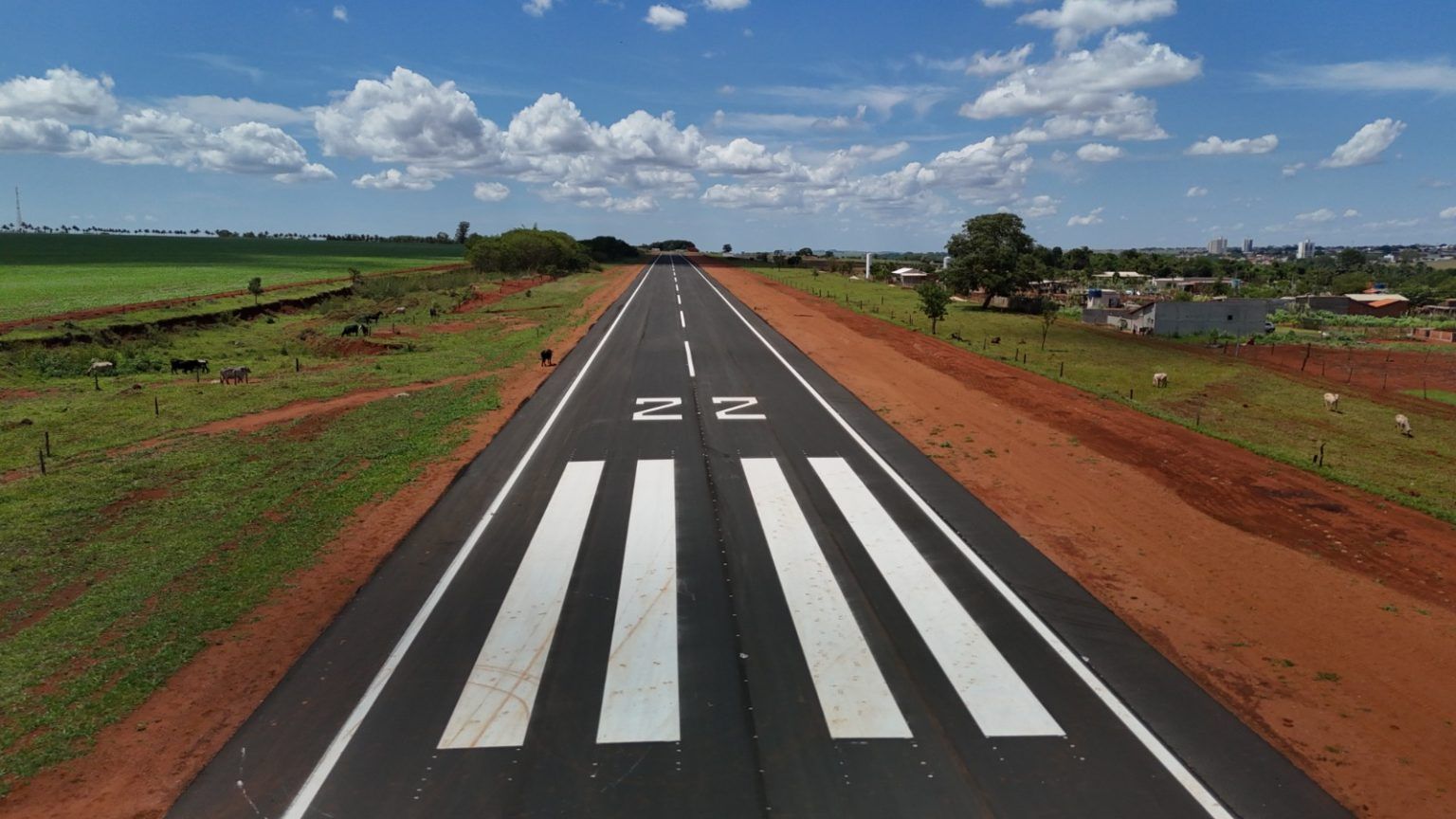 Goinfra restaura e moderniza aeródromos em dez municípios goianos