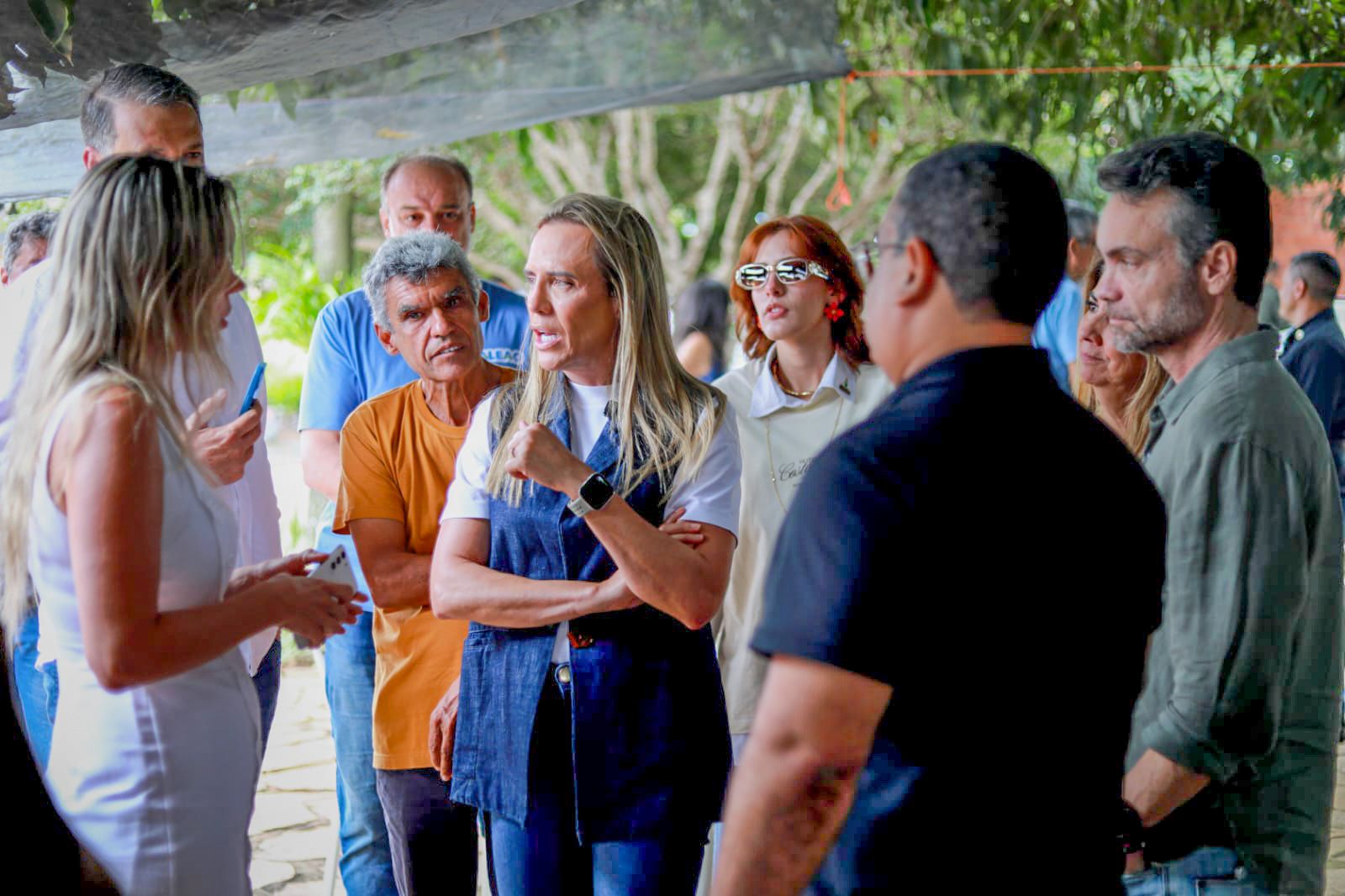 Governadora Celina Leão almoça com lideranças do agro e ouve demandas do setor