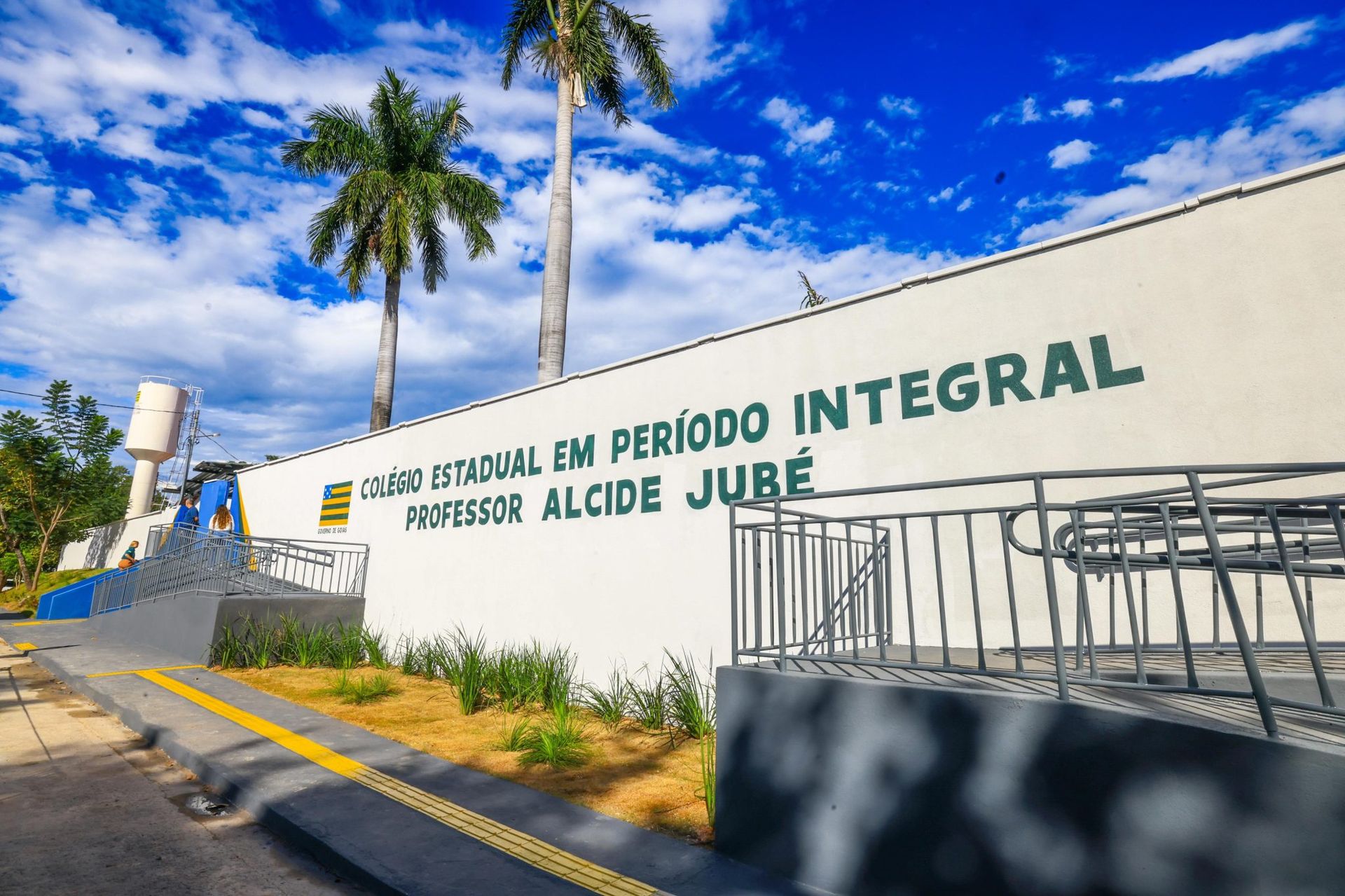 Inauguradas reforma e ampliação do Cepi Alcide Jubé na cidade de Goiás