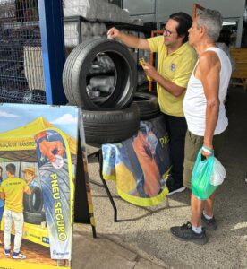 Mais 3 mil pessoas aprenderam sobre segurança viária no fim de semana