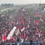 Multidões no Irã marcam 40º dia da morte do líder Supremo Khamenei