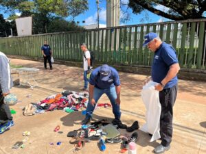 Operação no centro de Ceilândia combate comércio ilegal e reforça a ordem pública