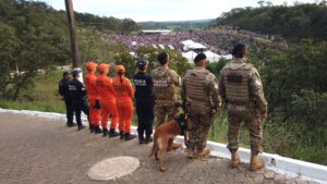 Planejamento integrado garante segurança na Via Sacra do Morro da Capelinha