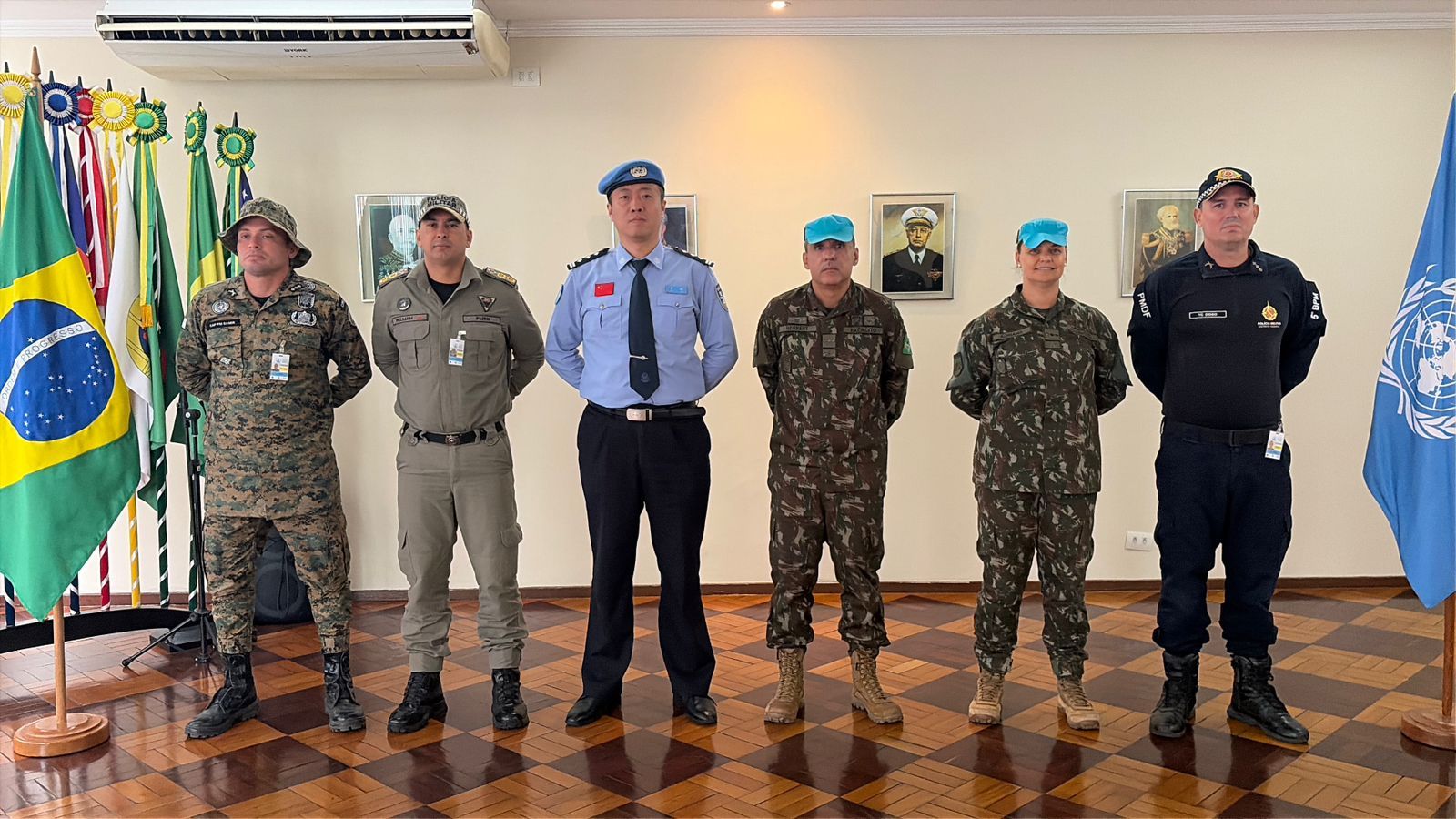 PMDF participa da formação de policiais e militares para missões de paz da ONU