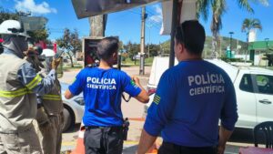 Polícias Civil, Técnico-Científica e Equatorial Goiás flagram furto de energia em Senador Canedo
