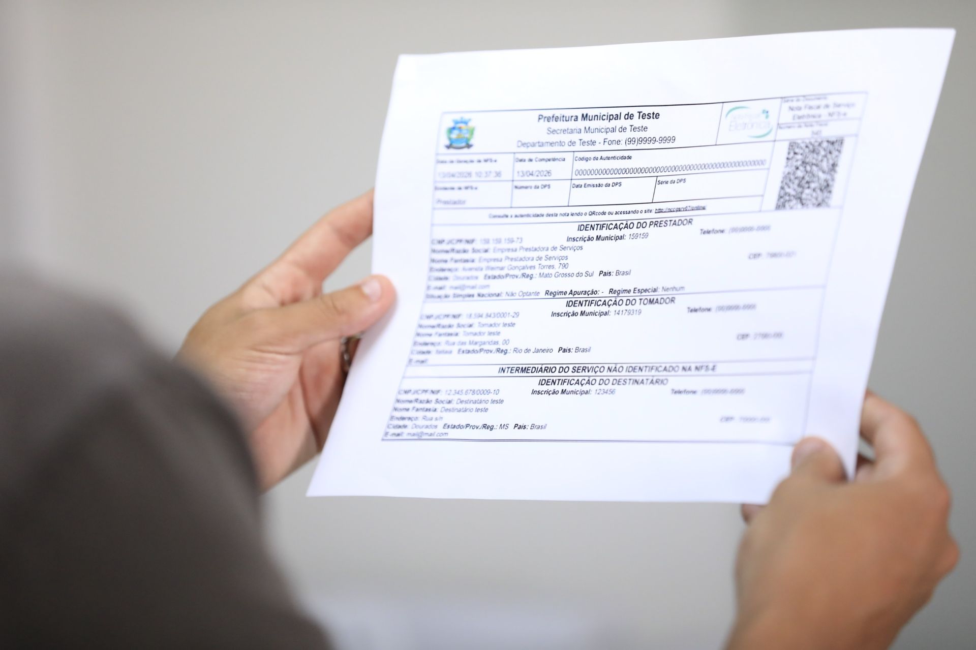 Prazo para nova nota fiscal de serviços é prorrogado até 31 de maio no DF