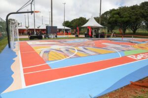 Quadras renovadas ampliam opções de esporte e lazer no Parque da Cidade