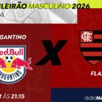 Rádio Nacional transmite, na quinta, RB Bragantino x Flamengo