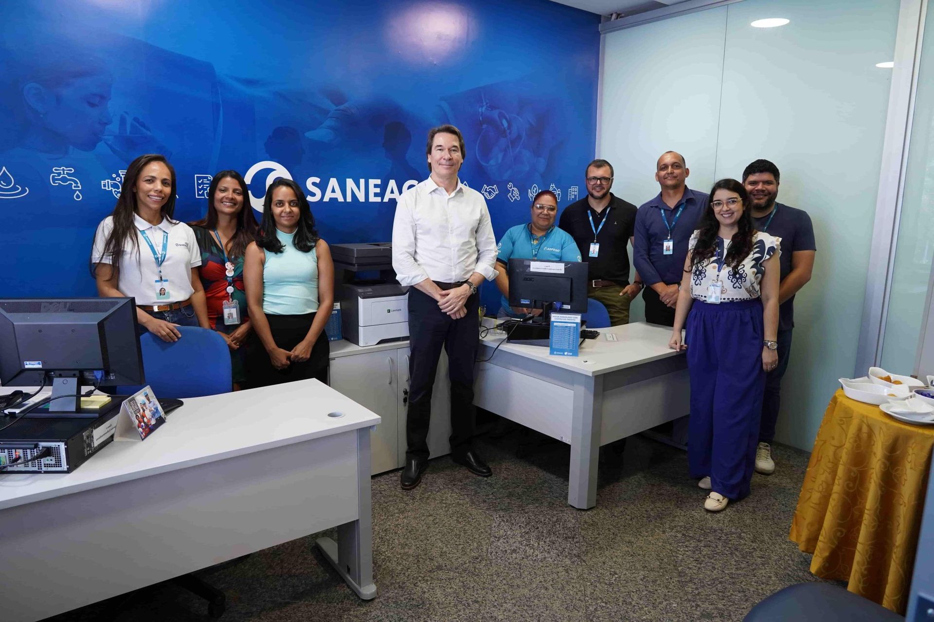 Saneago inaugura novo posto de atendimento ao cliente