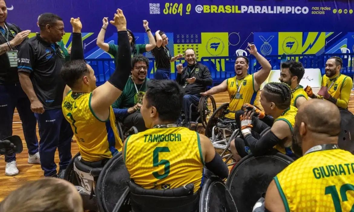 Seleção de rúgbi em cadeira de rodas conquista torneio internacional